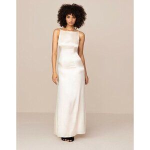 Agent Provocateur Classic Ivory Silk Slip Dress AP3 Medium NWT